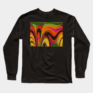 Colour Splash 4 by Adelaide Artist Avril Thomas Long Sleeve T-Shirt